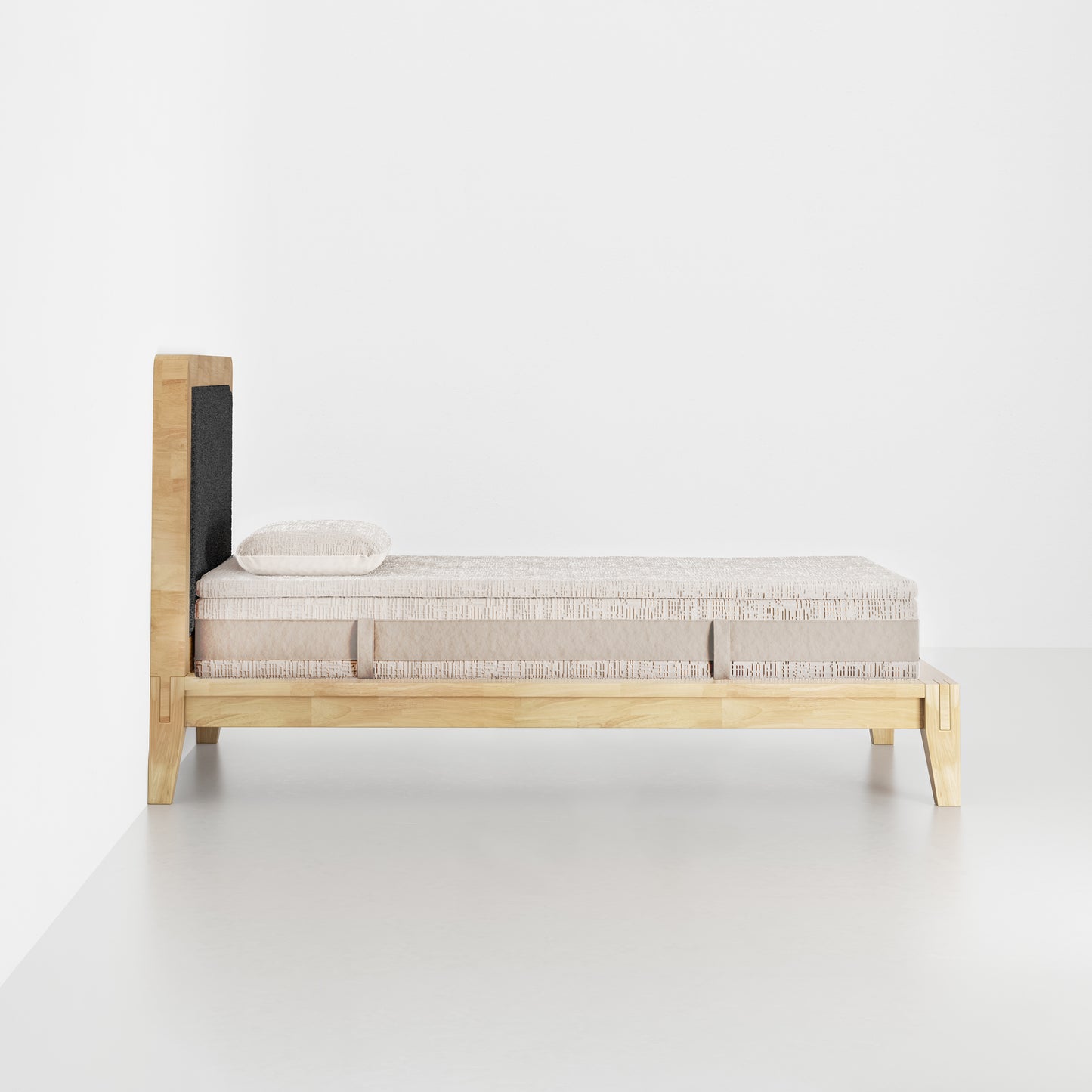 Ember Natural Bedframe