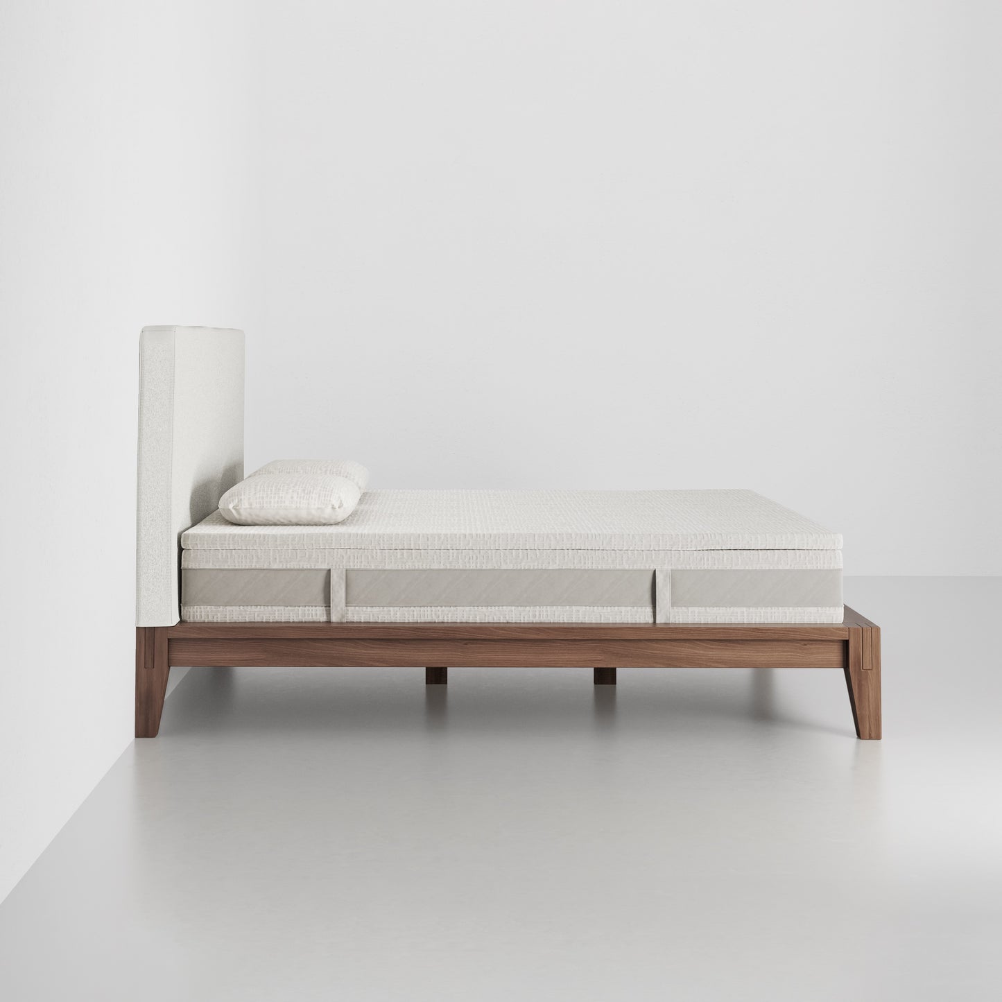 Cocoon Walnut Bedframe