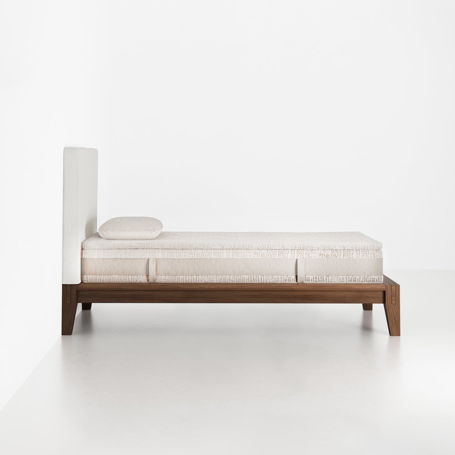 Cocoon Walnut Bedframe