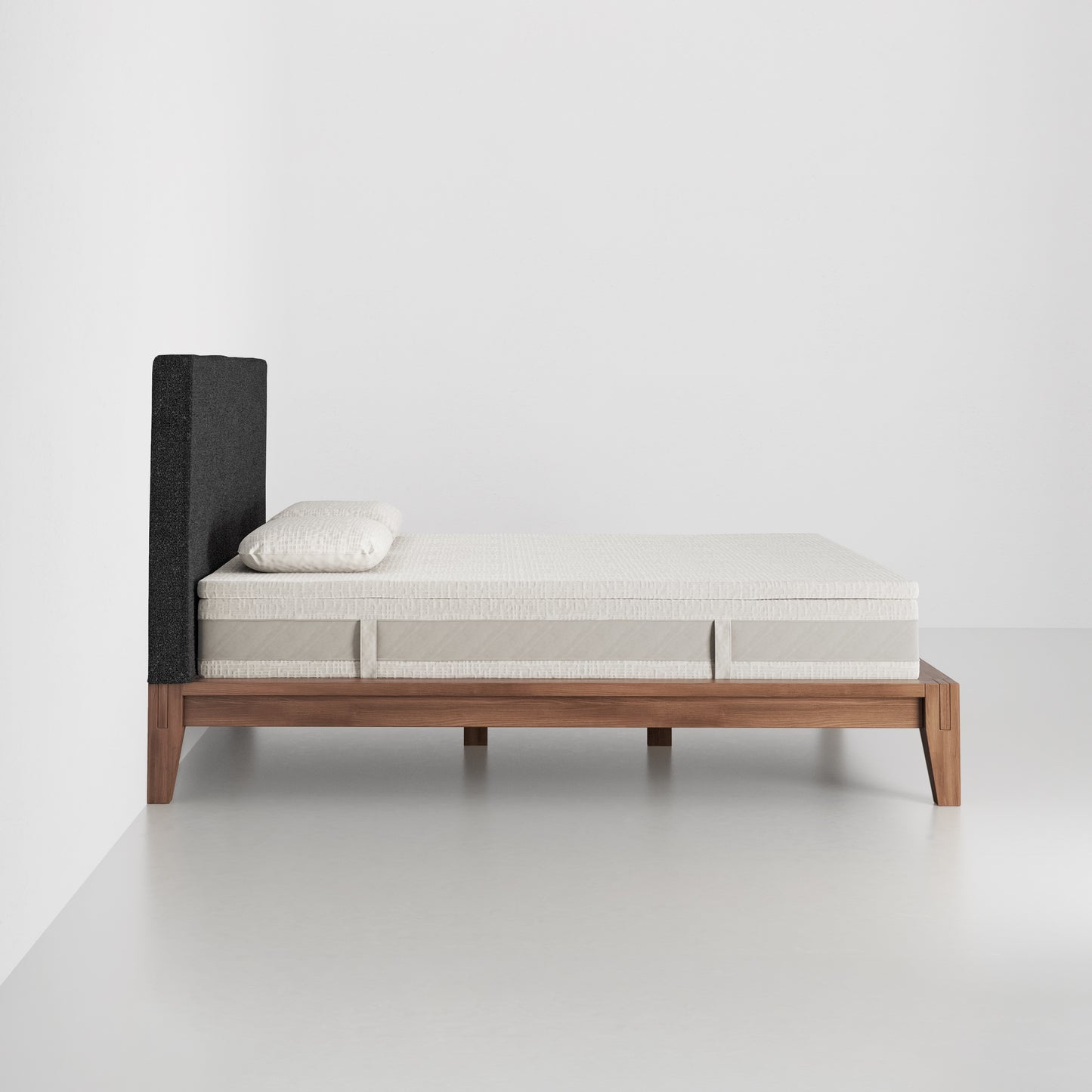 Cocoon Walnut Bedframe