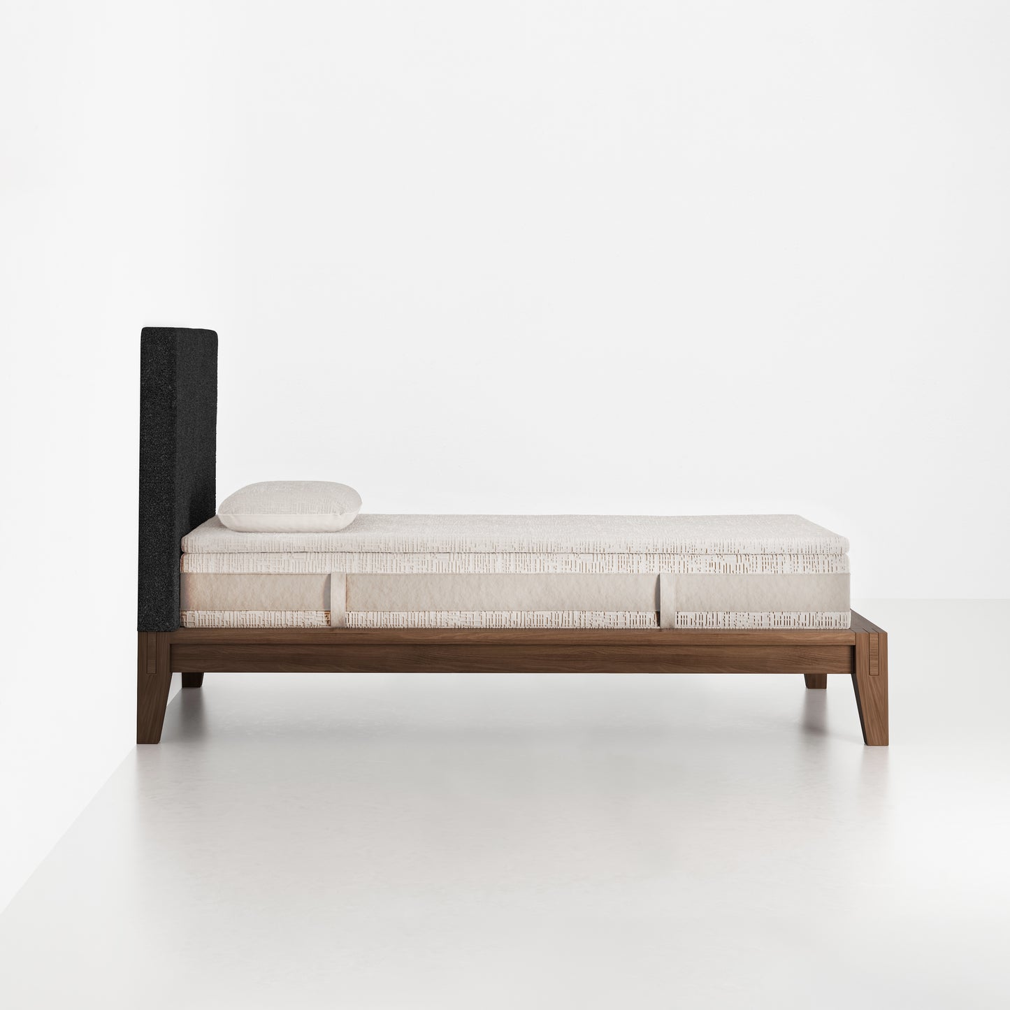 Cocoon Walnut Bedframe