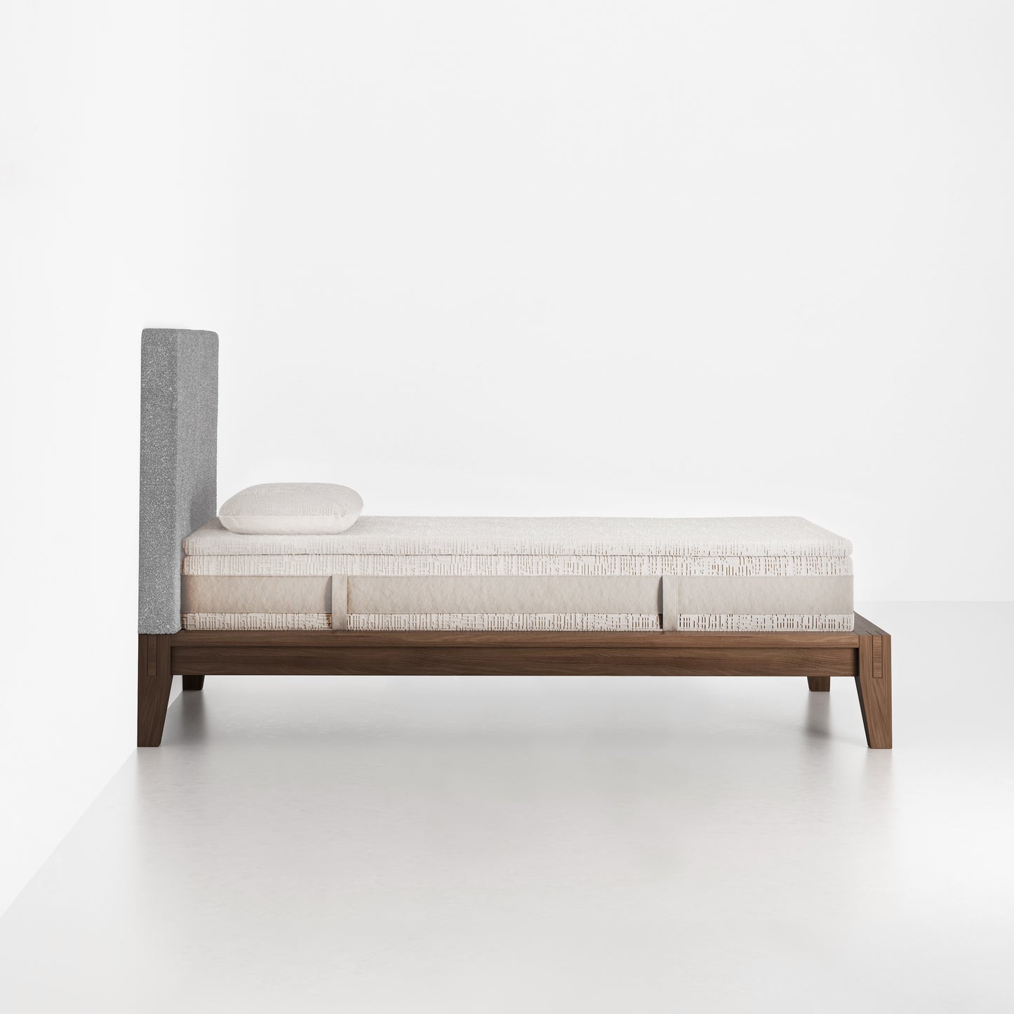 Cocoon Walnut Bedframe
