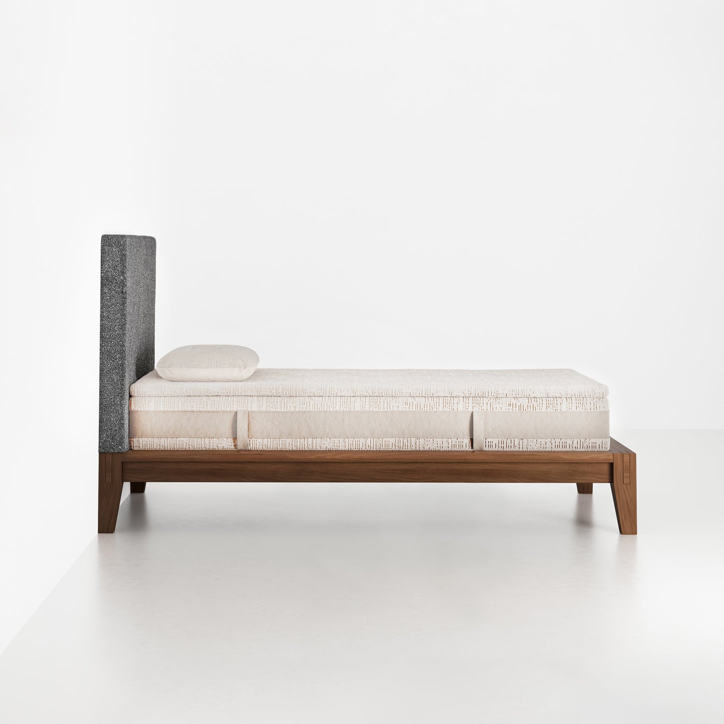 Cocoon Walnut Bedframe