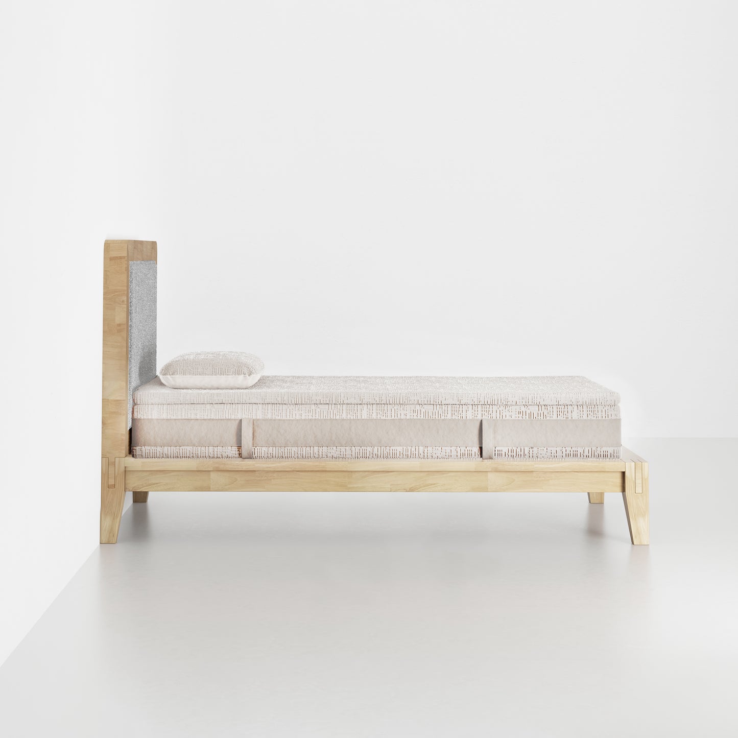 Ember Natural Bedframe